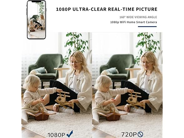 GDENZL Mini Spy Camera 1080P