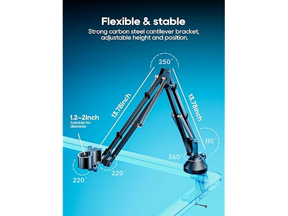 CACENCAN Microphone Boom Arm