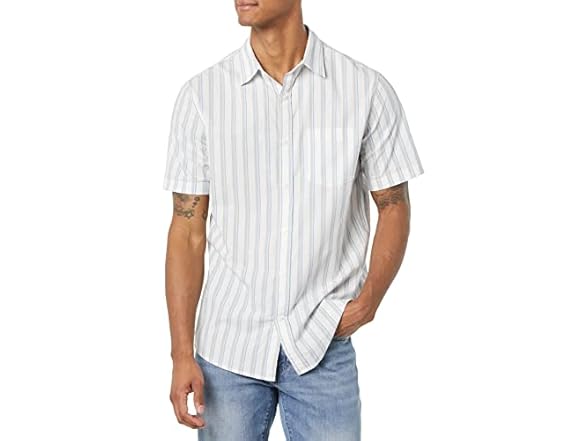 AE Mens SS Dress Shirt Stretch