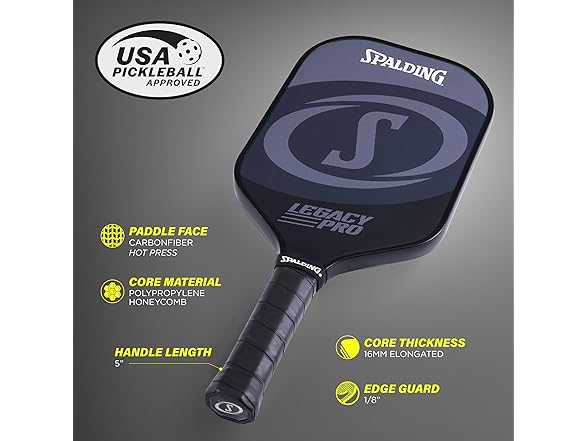 Spalding - Legacy Pro Pickleball Paddle
