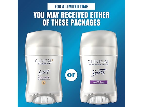 Secret Clinical Strength Antiperspirant