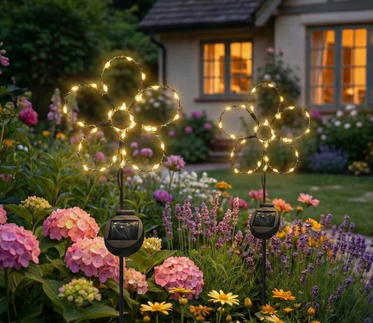 Touch Of ECO 4 Units Solar Stake Light, Varies - Gallery 6