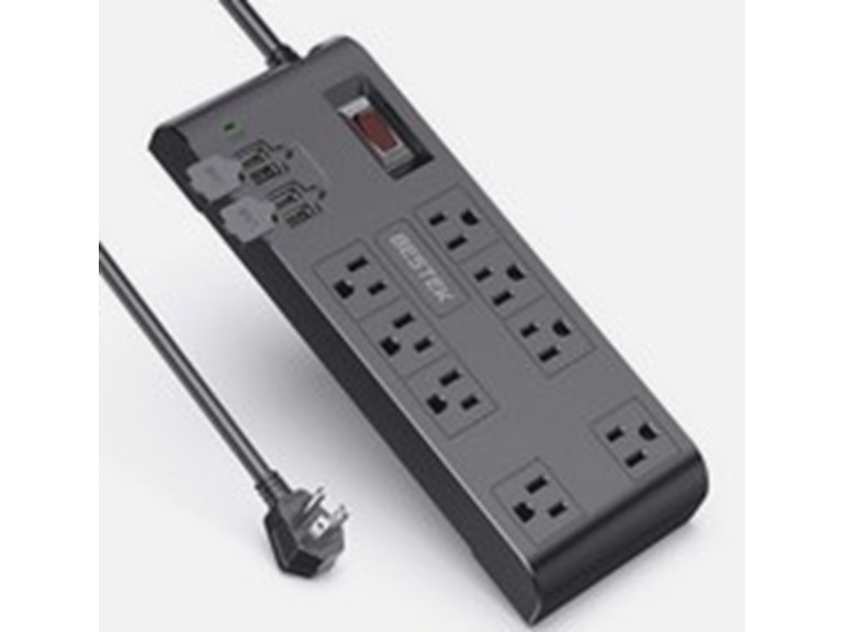 Bestek 1625W Vertical Desktop Surge Protector