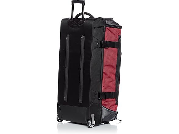 Amazon Basics Ripstop Wheeled Duffel, 35 Inch - Red