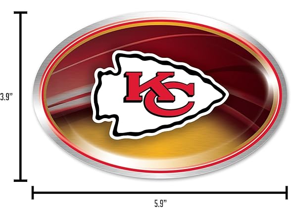 Lakers Metal Oval Sticker
