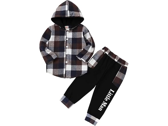 Fuermos Boys (3-4T) Toddler Boy Clothes Tops Pants
