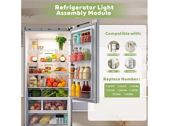 Antonw Refrigerator Light Replacement