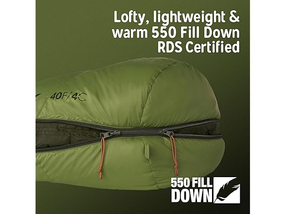 Kelty Supernova Down Sleeping Bag (40 Degree, Long)