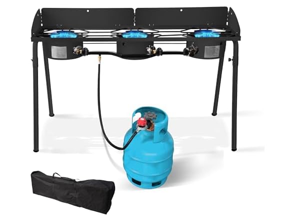 Red Mountain Valley Three Burner Gas Stove