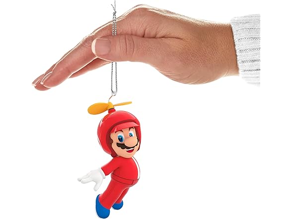 Hallmark Nintendo Propeller Mario Ornament