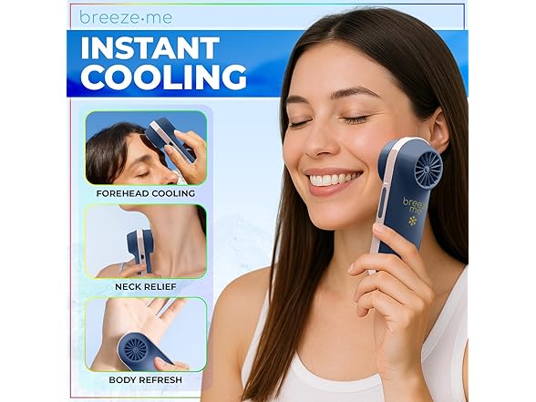 BREEZE ME Instant Cold + Mini Fan