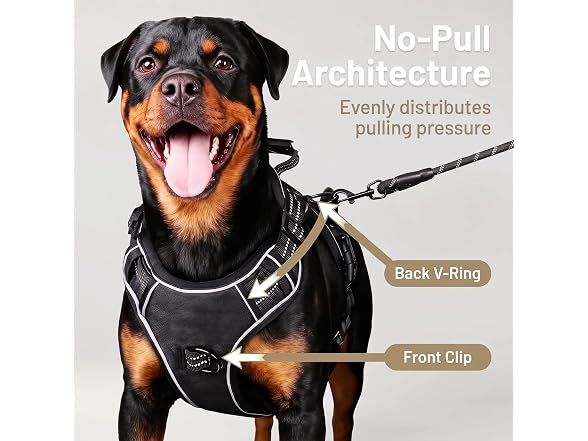 yimeis 3-in-1 Dog Vest Harness Leash