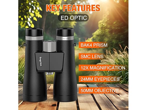 Sogries 12x50 ED Binoculars