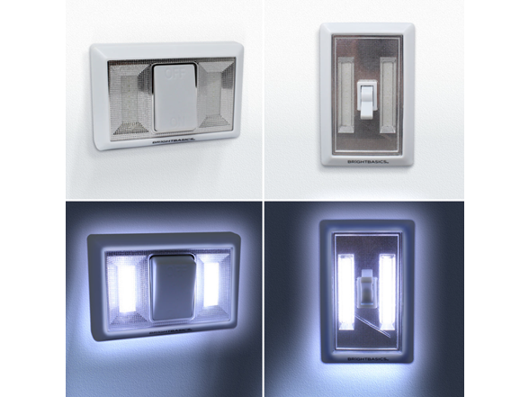 Aduro 2Pk Universal Wireless LED Portable Light Switch