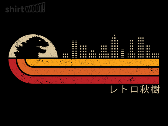 Retro Kaiju Stripes
