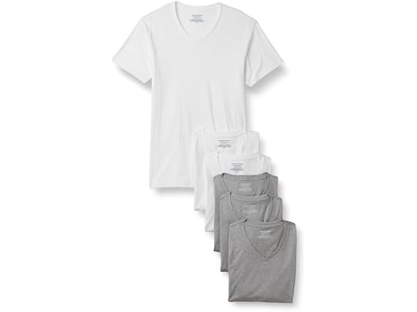 Medium Grey Heather/White