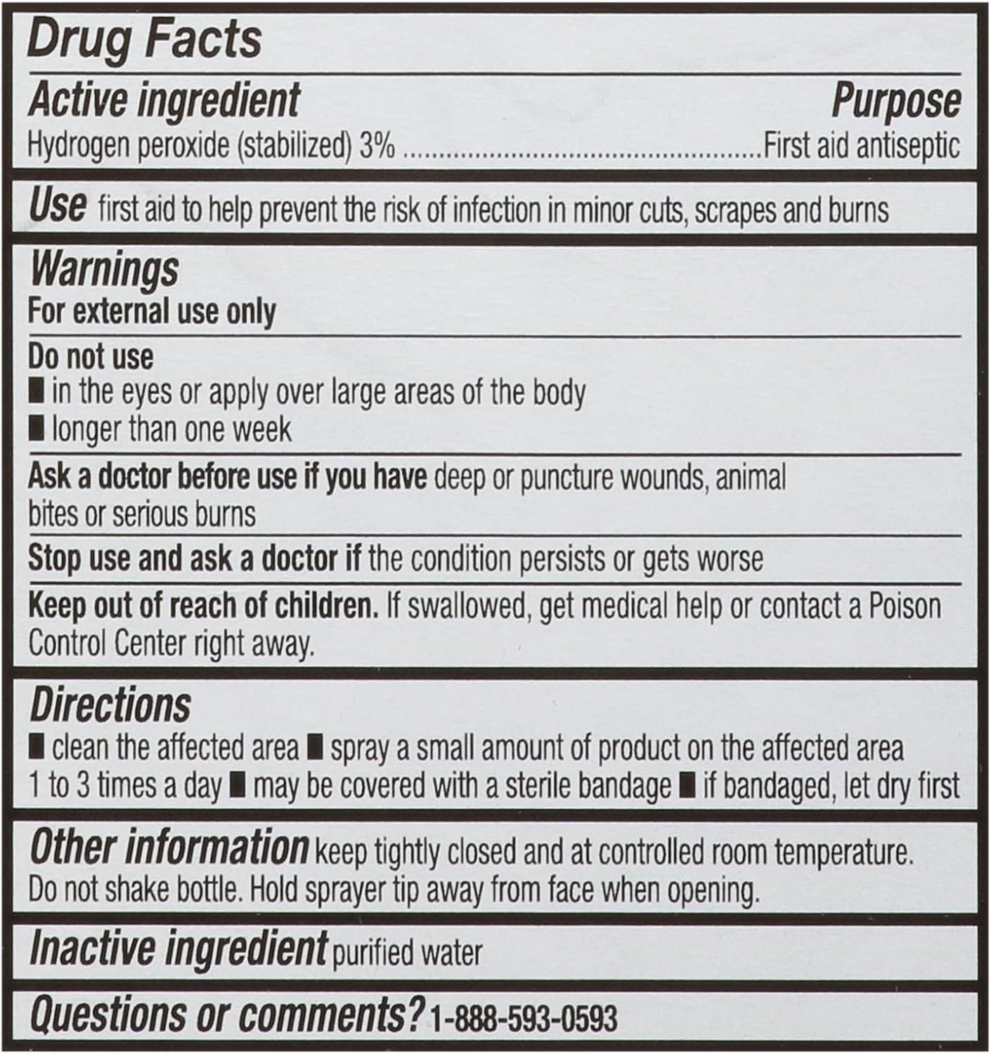 Leader | Hydrogen Peroxide Spray 8 oz - Gallery 4