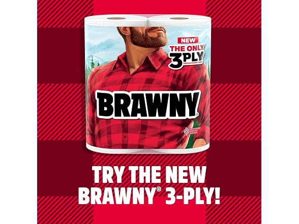 Brawny Tear-A-Square Paper Towels