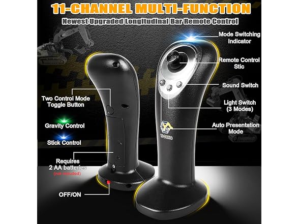 KIZJORYA Remote Control Excavator