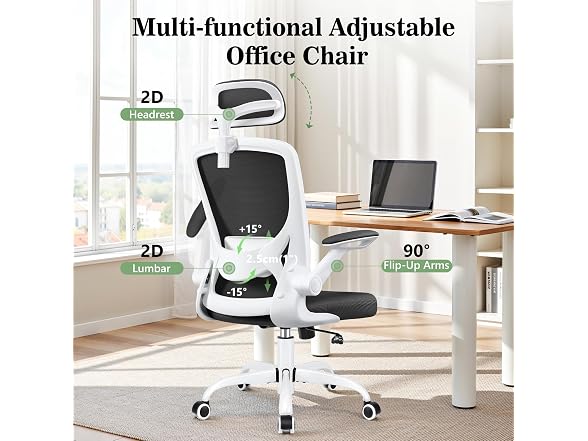 Bestfair W0893 Ergonomic Office Chair (Open Box) - Gallery 4