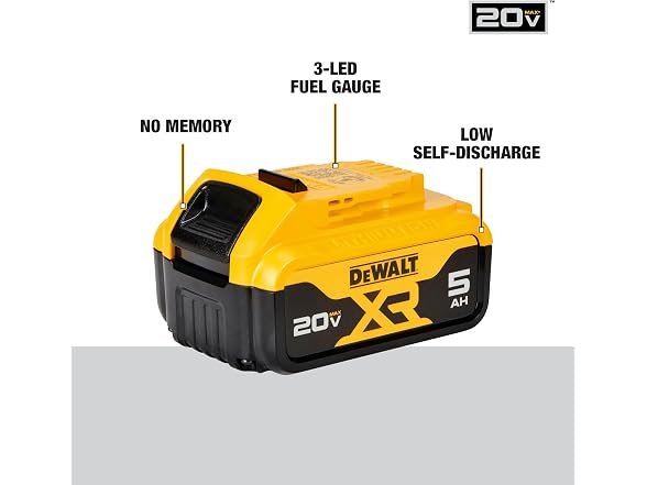 DeWalt DCB205-2 20v Max Lithium Ion Battery Pack