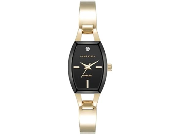 Anne Klein Women's Genuine Diamond Dial Bangle Watch (Open Box)
