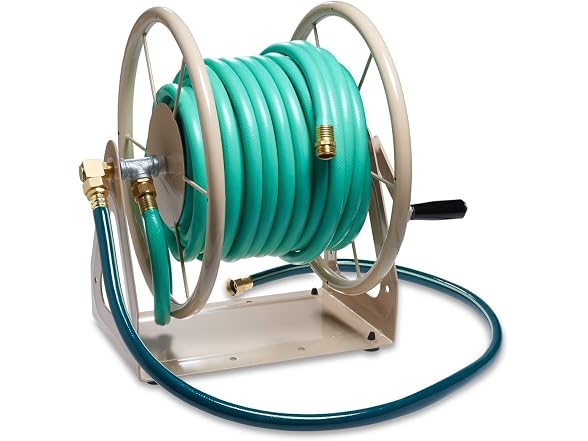 Liberty Garden Steel Garden Hose Reel
