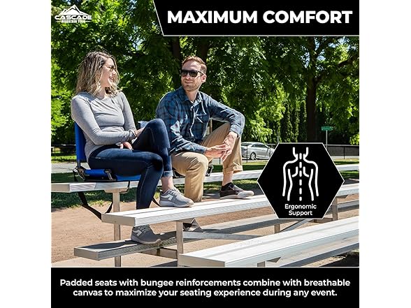 Cascade Tech Stadium Seat Extra Wide 20"