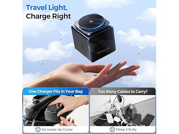 Likzest 3 in 1 Charging Station