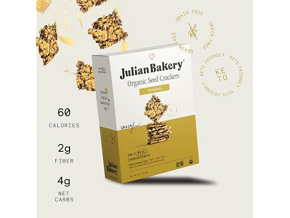 Julian Bakery Organic Seed Crackers