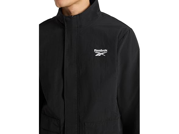Reebok Men (M) Ri Utility Woven Jacket Black