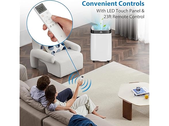 dainslef 10000 BTU 3-in-1 Portable Air Conditioner