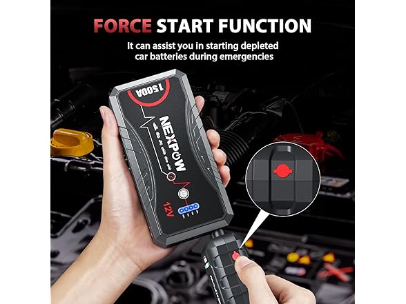 NEXPOW 1500A Car Jump Starter