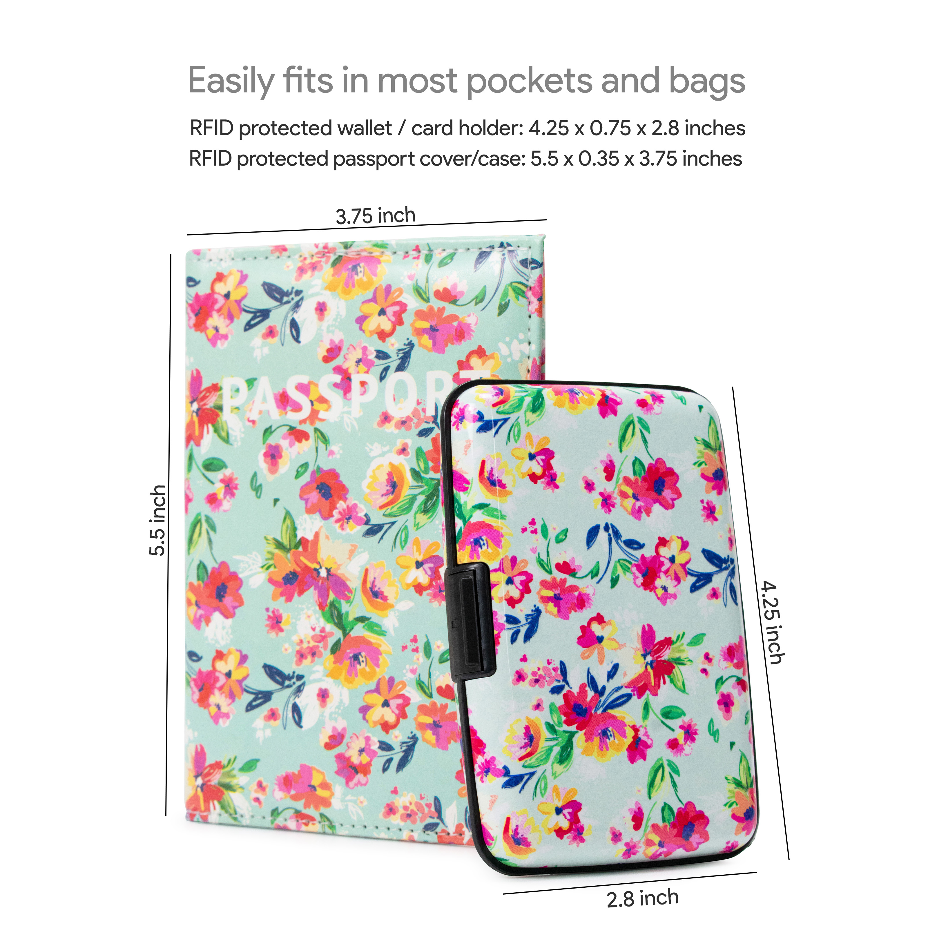 RFID Wallet & Passport Cover Set - Gallery 53