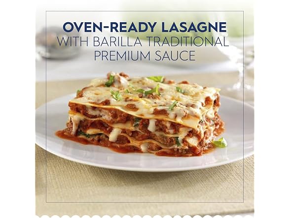 Barilla "Oven Ready" Lasagne Pasta