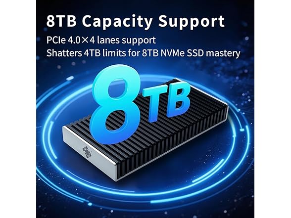 Portable NVMe USB4.0 (USB-C) SSD