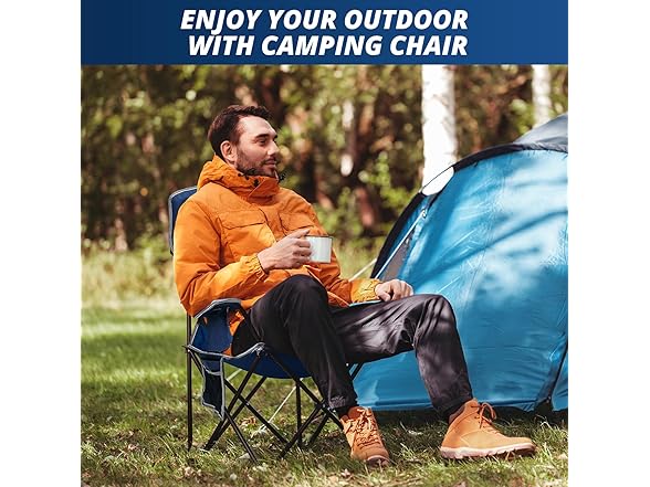 SAILARY Mesh Folding Camping Chairs