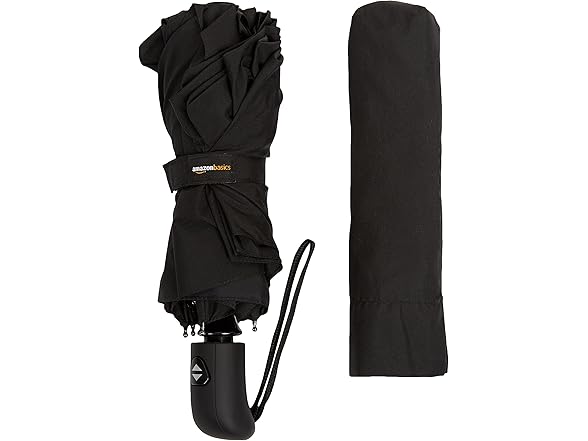 Amazon Basics Round Travel Umbrella