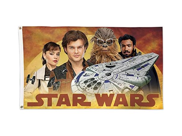 WinCraft Star Wars Han Solo 3x5 Flag