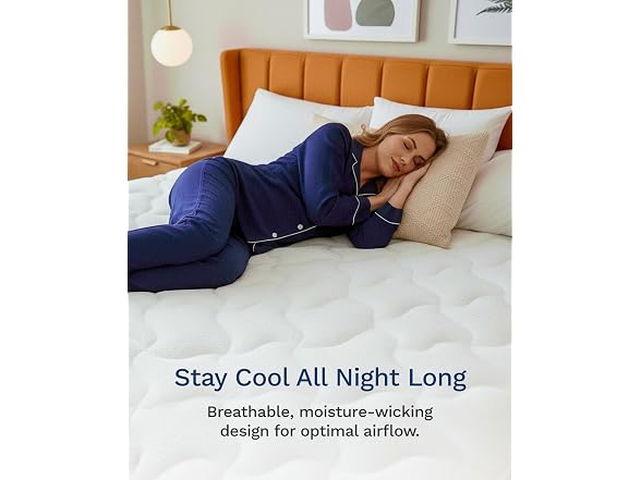 ViscoSoft Copper Mattress Topper Pad Mattress