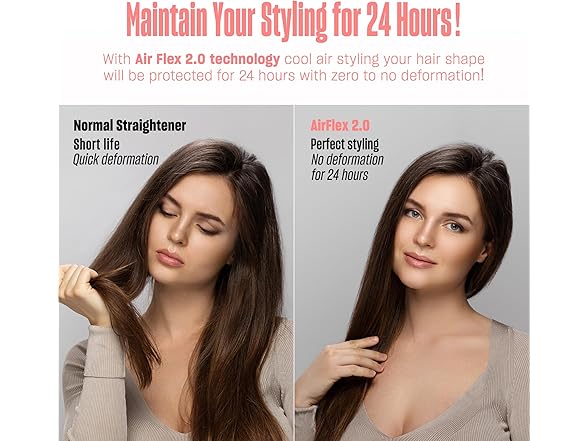 Bekind Hair Straightener and Curler 2 in 1 by B