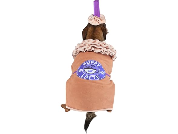 Rubies Puppy Latte Pet Costume for Dogs or Cats, Large