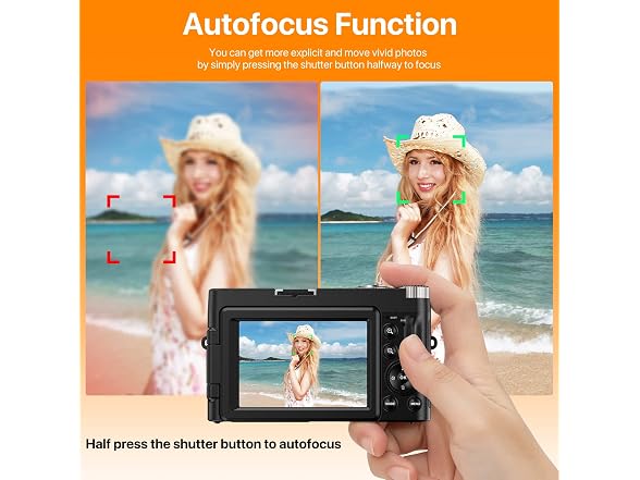 MIRWHAPNG 4K Digital Camera