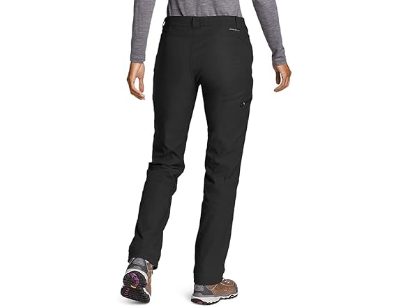 Eddie Bauer Womens Lined Pant Black (12)