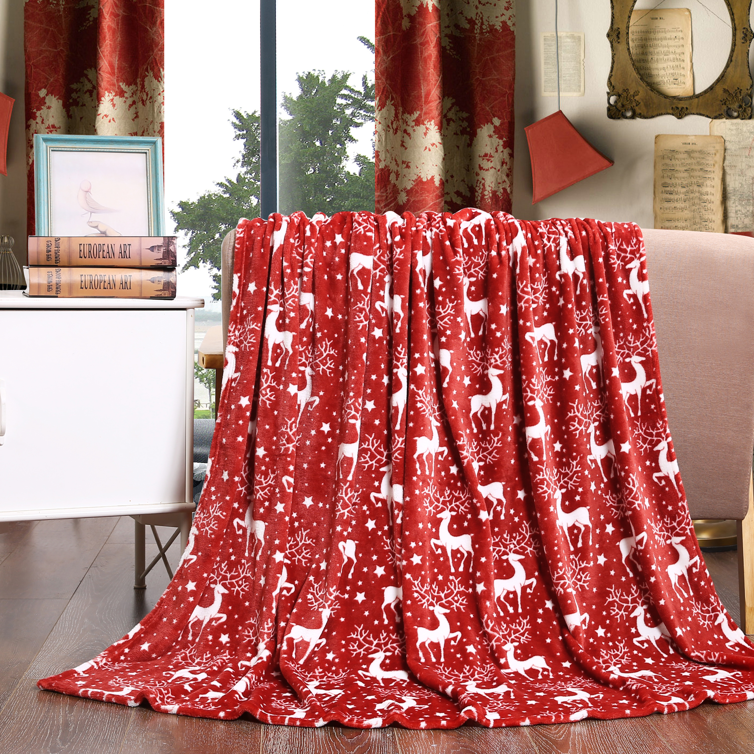 Noble House Red Reindeer (2 Pack) - Gallery 5