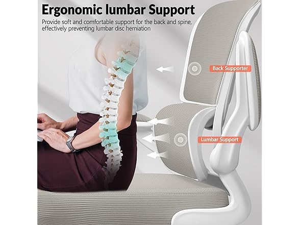 Bestfair W0893 2202 Office Chair LightGray