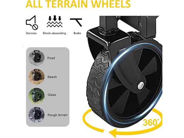 VOYSIGN Foldable Wagon Cart