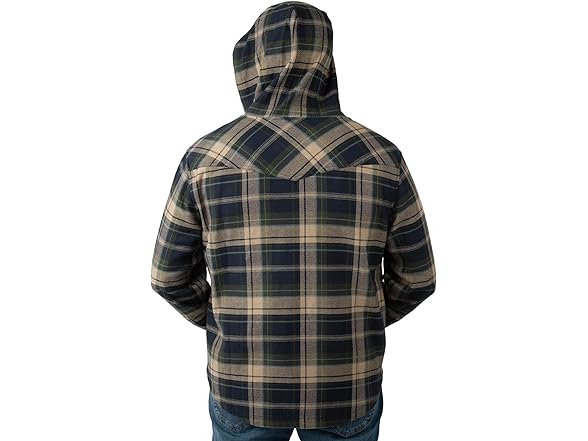 Field & Stream Mens Raghorn Flannel Hoodie