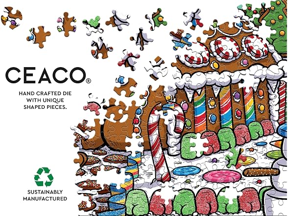 Ceaco - Avanti - Puppies in a Wagon - 300 Piece Puzzle