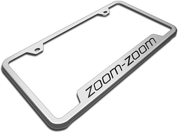 Mazda Zoom Zoom License Frame
